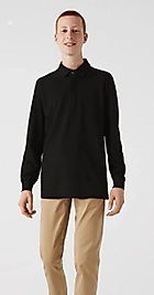 LACOSTE UZUN KOL POLO YAKA T SHİRT