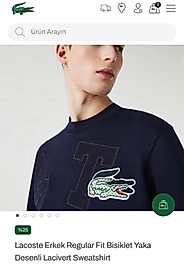 LACOSTE ORiJINAL BASKILI SEWATSHIRT